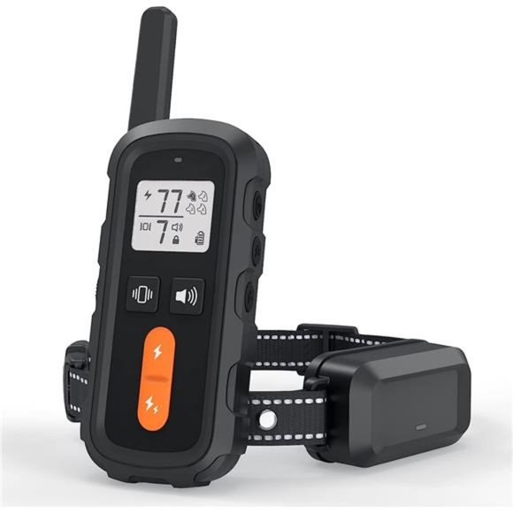 Dog Shock Collar with Remote 1600FT Waterproof 3 Training Modes and 4 Channels